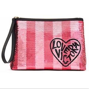 VICTORIA’S SECRET Sequin Makeup Bag